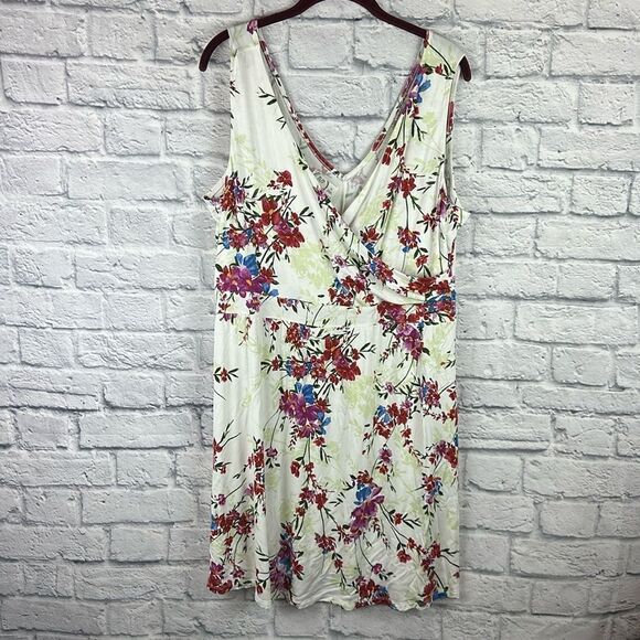 Maurice’s Floral Sleeveless Dress Size XL NWT - Picture 1 of 6